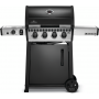 Grill gazowy Legend 425 z palnikiem bocznym Sizzle Zone™, Czarny